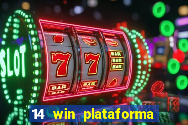 14 win plataforma de jogos